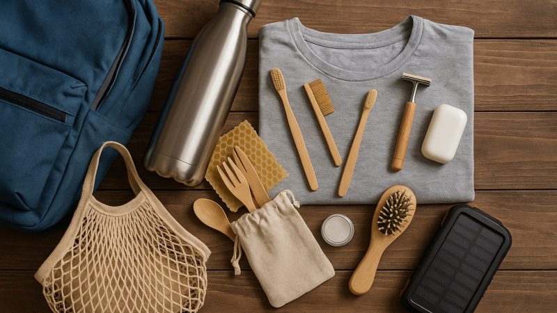 Nachhaltige Packliste: Umweltfreundliche Alternativen für dein Gepäck